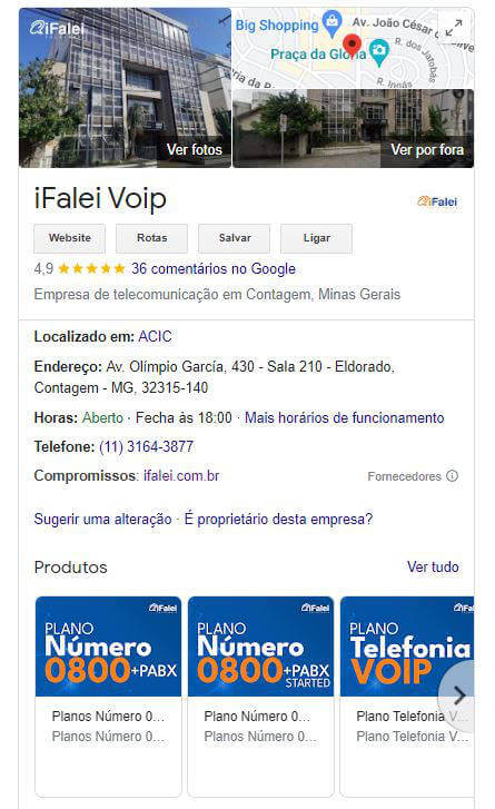 página google ifalei site institucional